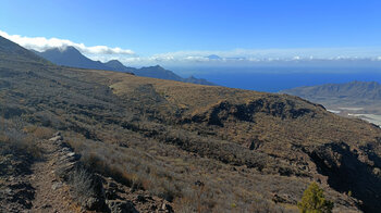 Panoramaausblick bis zum Teide auf Teneriffa