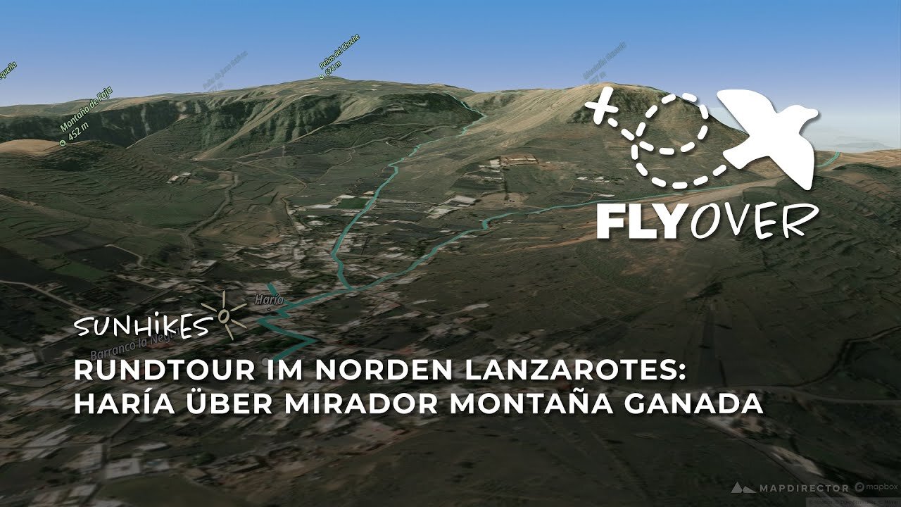 Lanzarotes Norden: Haría zum Mirador Montaña Ganada – Flyover