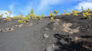Wanderung auf dem GR 131 beim Vulkan Martín