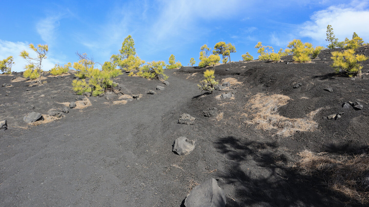 Wanderung auf dem GR 131 beim Vulkan Martín