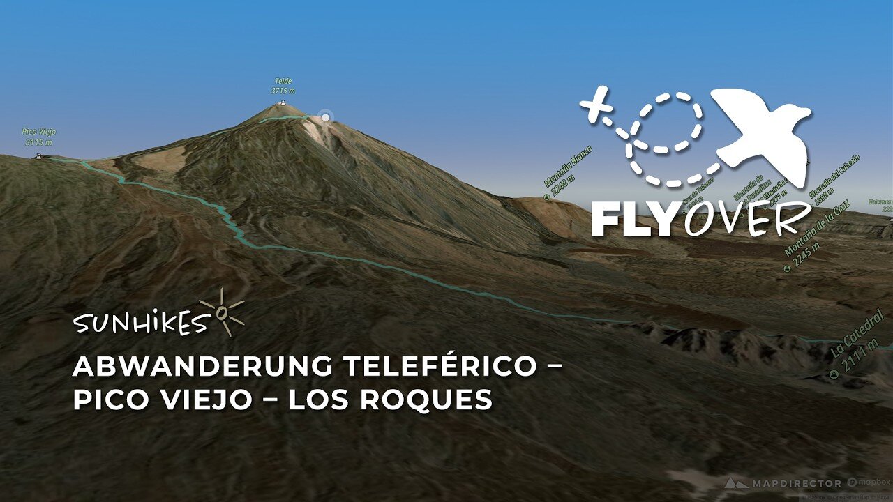 Vom Teide-Gipfel zur Caldera: Das gewaltige Vulkan-Erlebnis auf Teneriffa im packenden 3D-Flyover