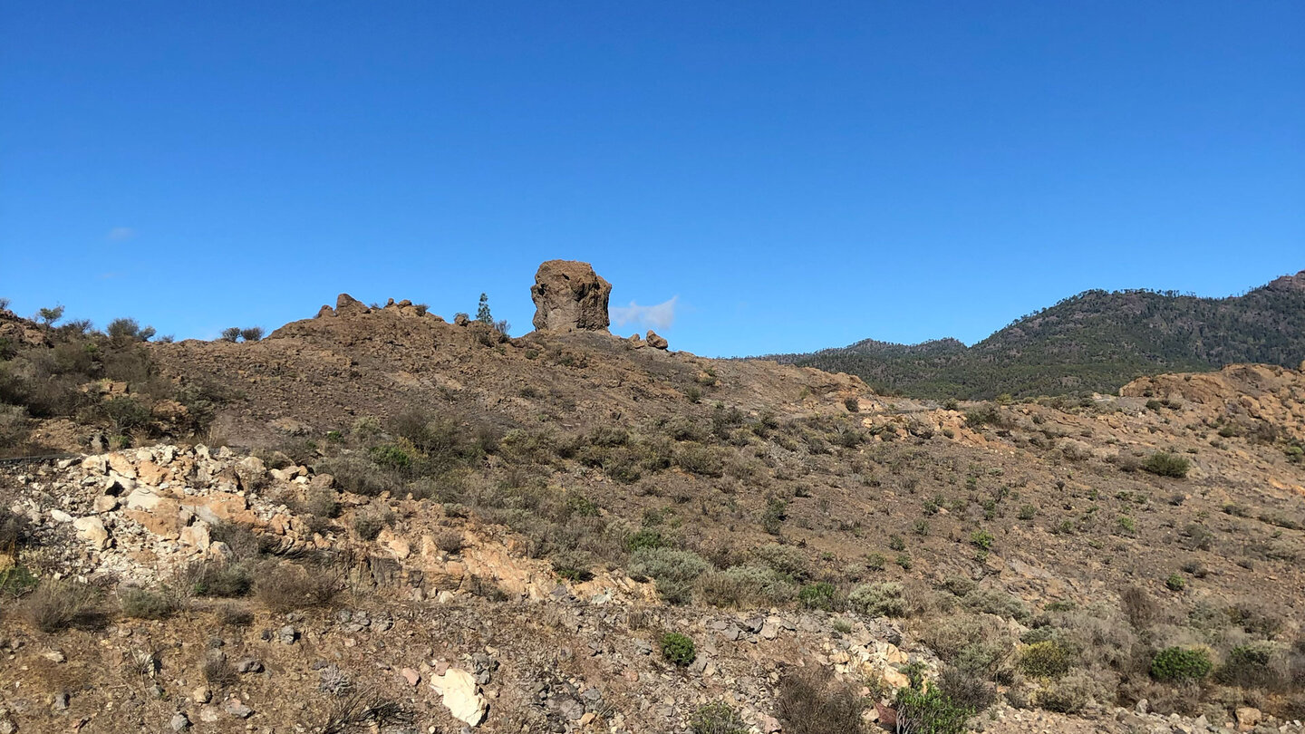 Felsformation am Ausgangspunkt der Wanderung