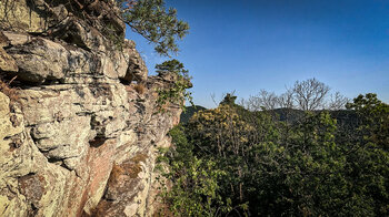 Dimbergfelsen auf dem Dimberg im Wasgau
