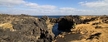 Los Arcos de los Caletones auf La Graciosa