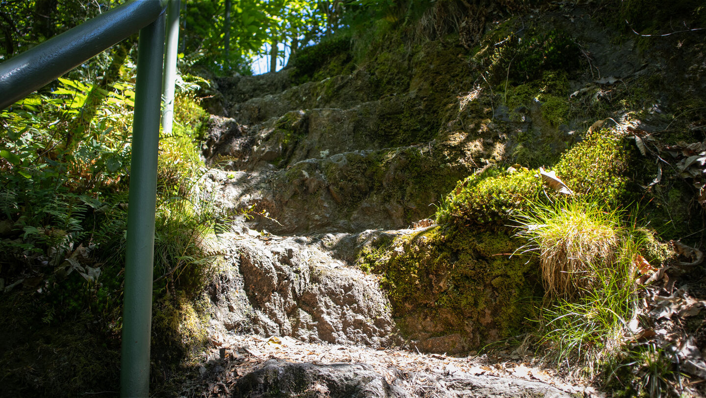 Treppen auf den Sesselfelsen