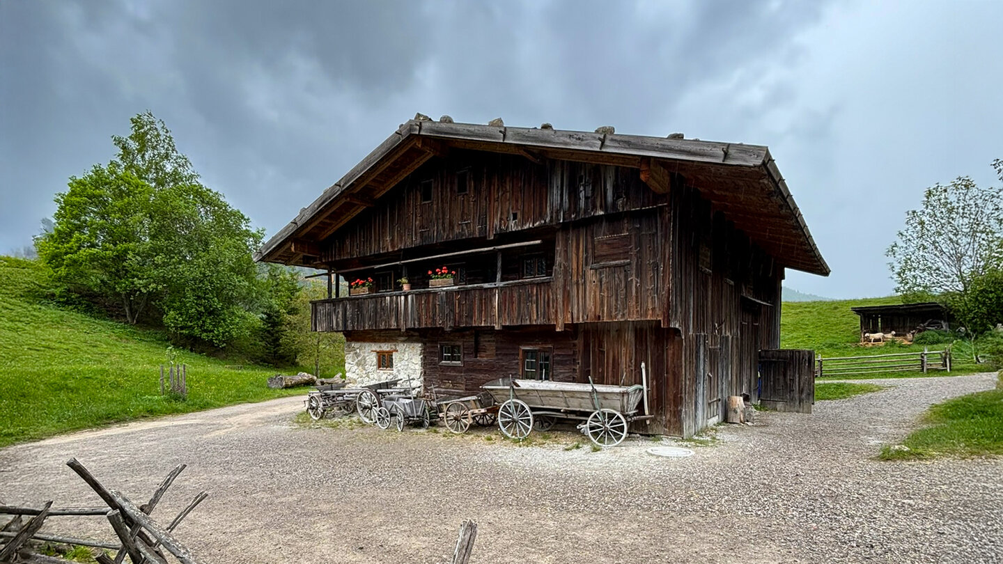Bauernhaus im Markus Wasmeier Freilichtmuseum