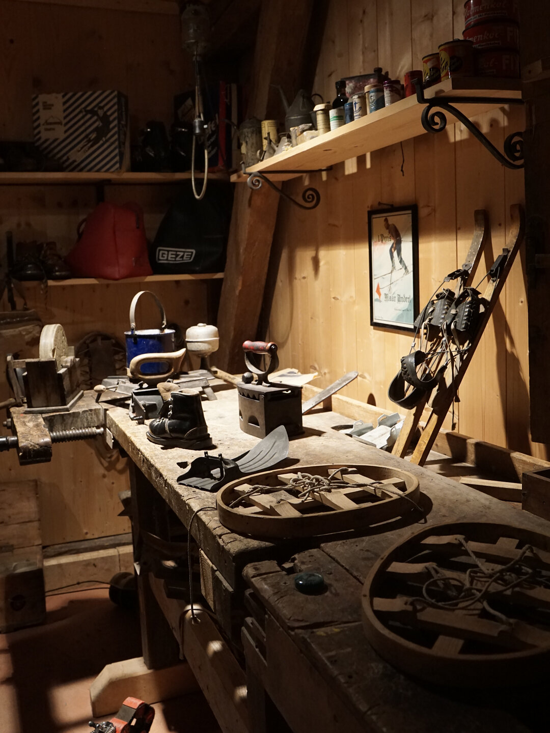 historische Skiwerkstatt