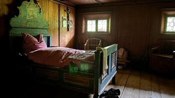 historisches Schlafzimmer