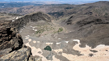 die Bergseen Lagunillos del Veleta im ehemaligen Gletschergebiet des Veleta