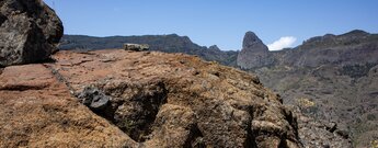 felsiger Wegabschnitt auf dem Wanderweg Camino de las Cabras