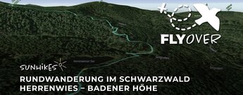 Rundwanderung von Herrenwies zur Badener Höhe – Flyover