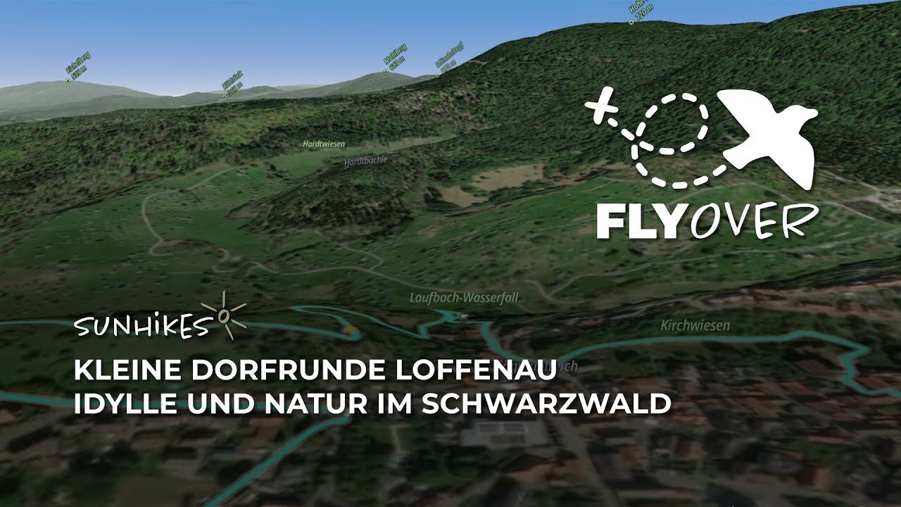 Kleine Dorfrunde Loffenau – Flyover