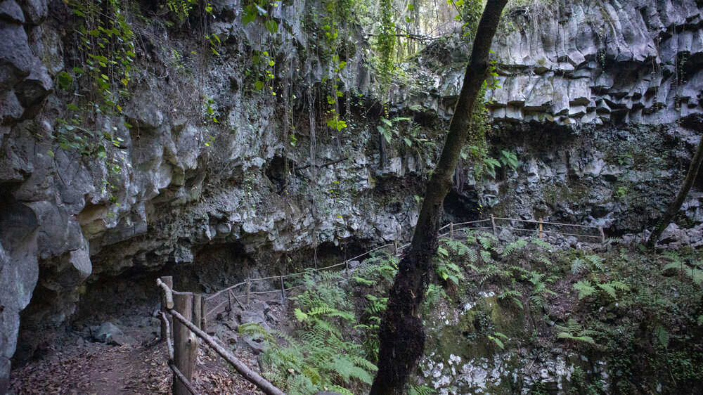 Wanderweg PR LP 9.2 durch die Caldera del Agua auf La Palma