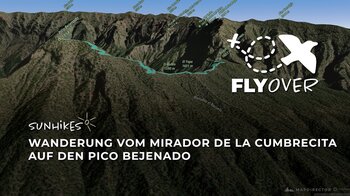 Gipfelsturm auf La Palma: Der Pico Bejenado im spektakulären 3D-Flyover Video