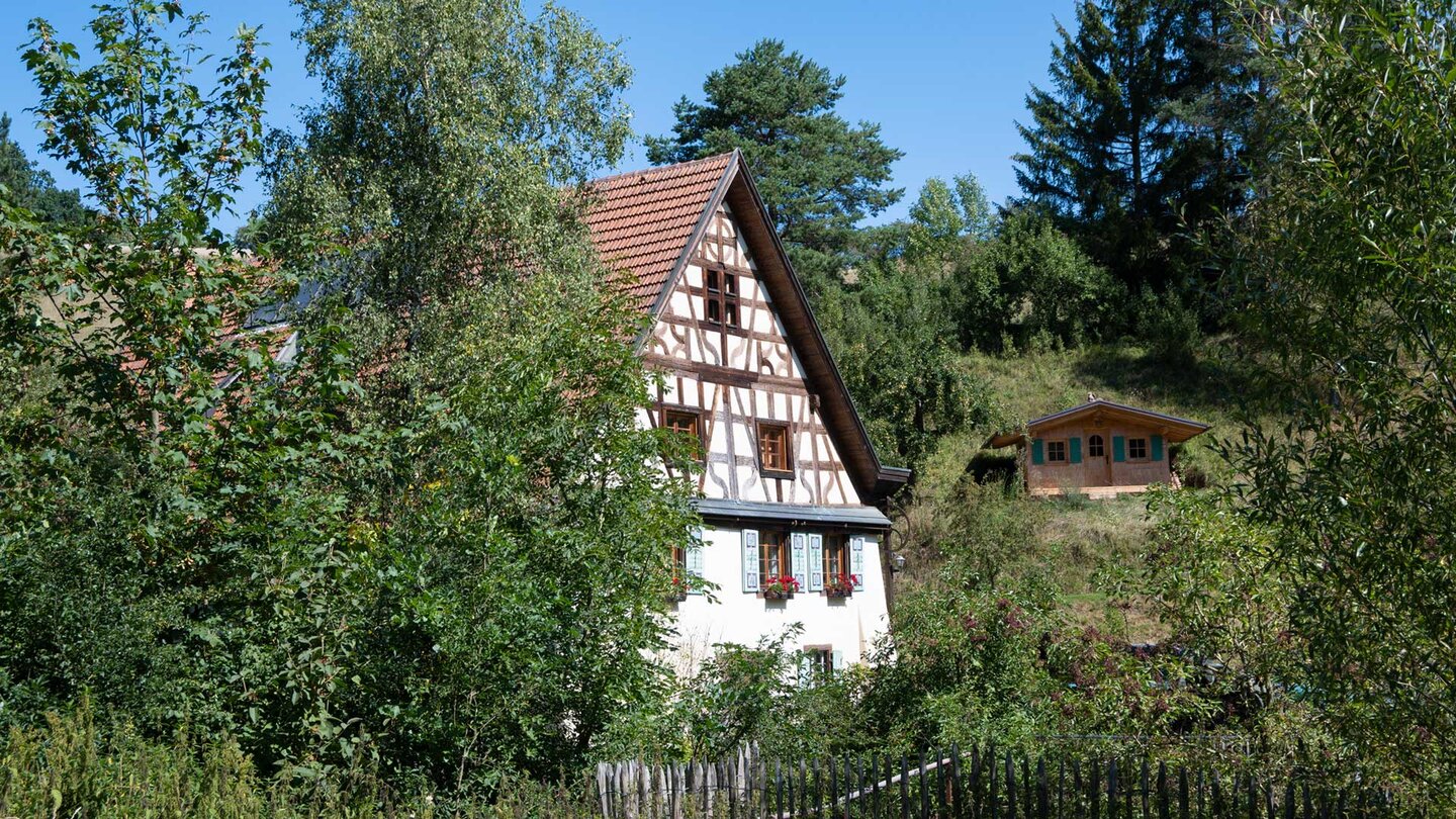 die Guggenmühle in der Gauachschlucht