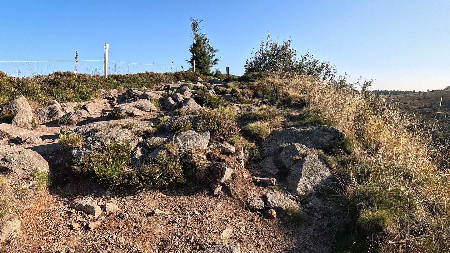 Wanderweg beim Gazon du Faing