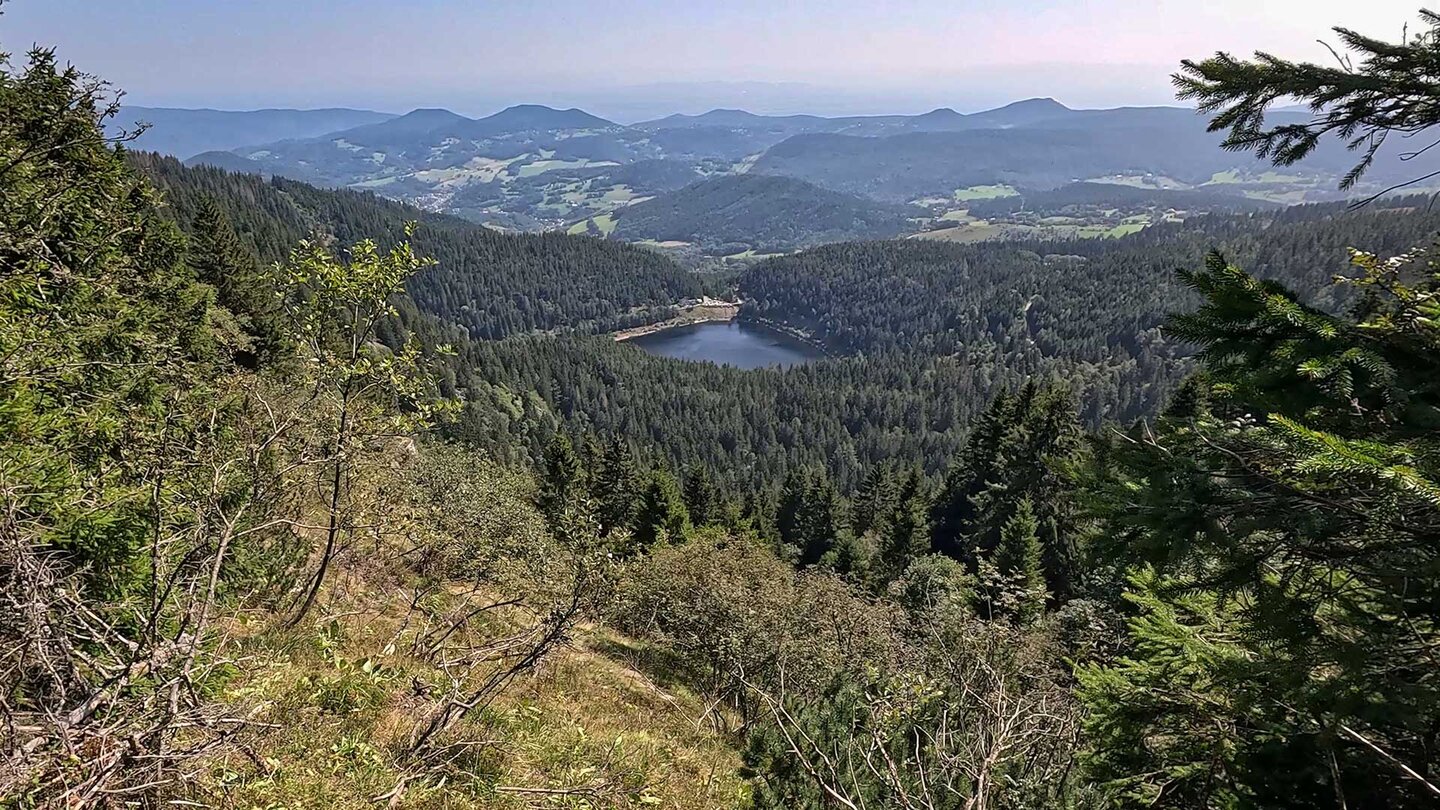 Blick auf den Lac Noir