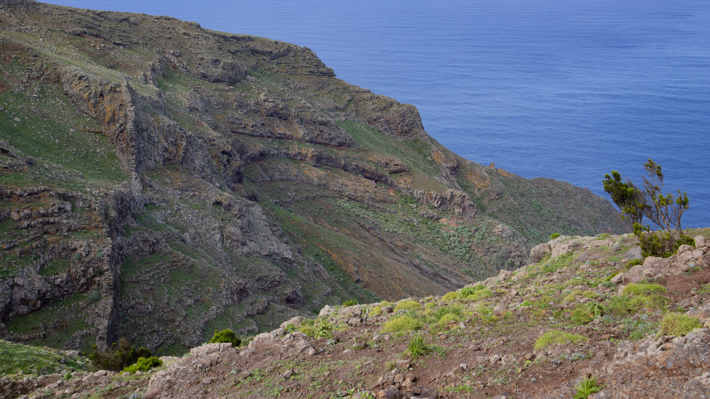 Beginn der Klippen des Teno Gebirges