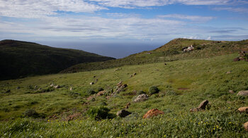 Ausblick von der Pista de la Mulata