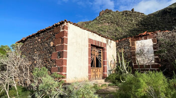 die Ruine der Ermita San Mateo auf der Isla Baja