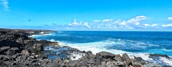 Wanderung entlang der Vulkanküste von Lanzarote