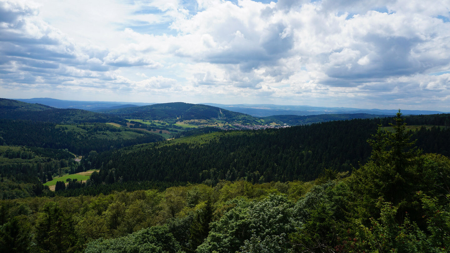 Blick nach Brotterode