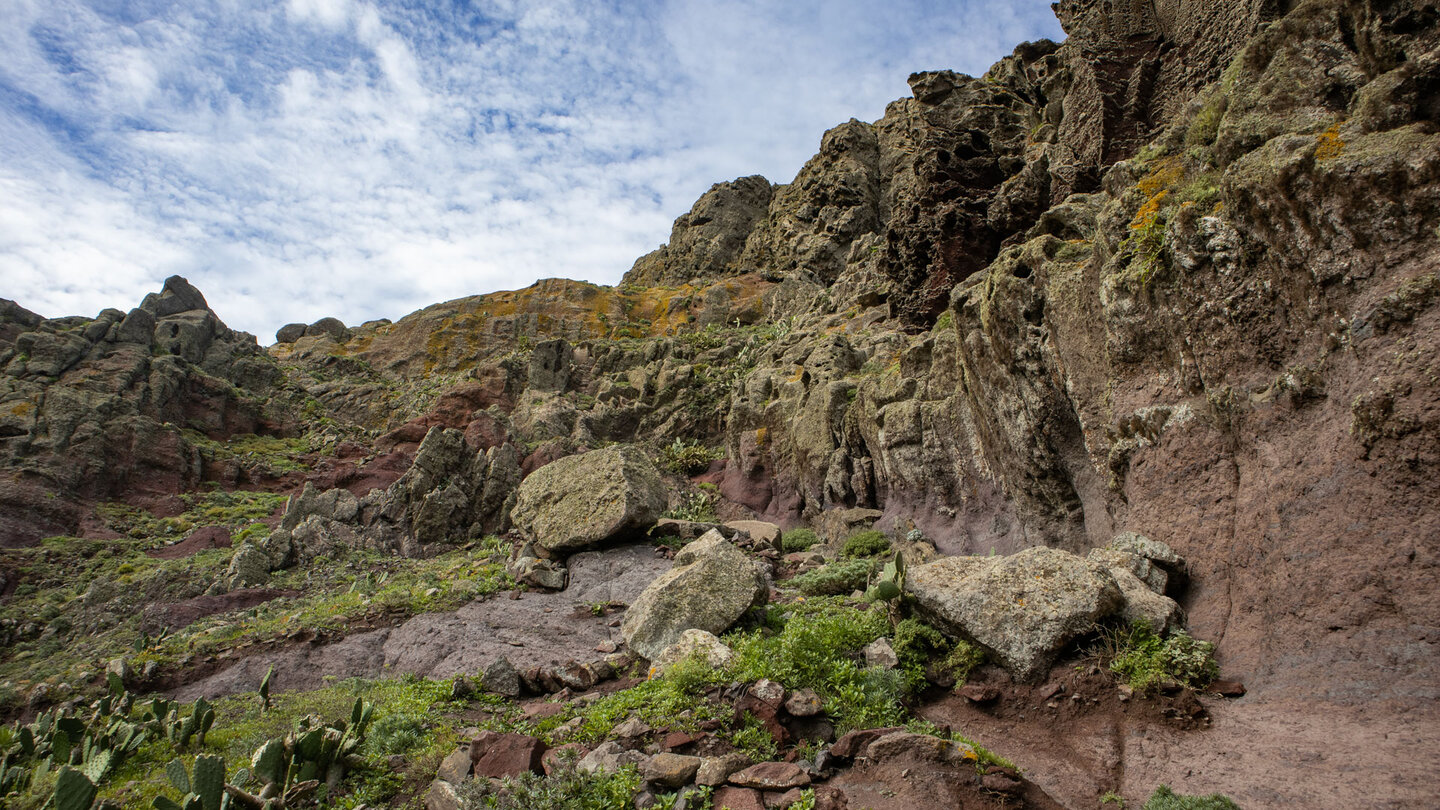 die Wanderung über den Risco Steig führt durch spektakuläre Landschaft