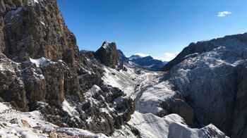Blick von der Roterdspitze zum Großen Rosszahn