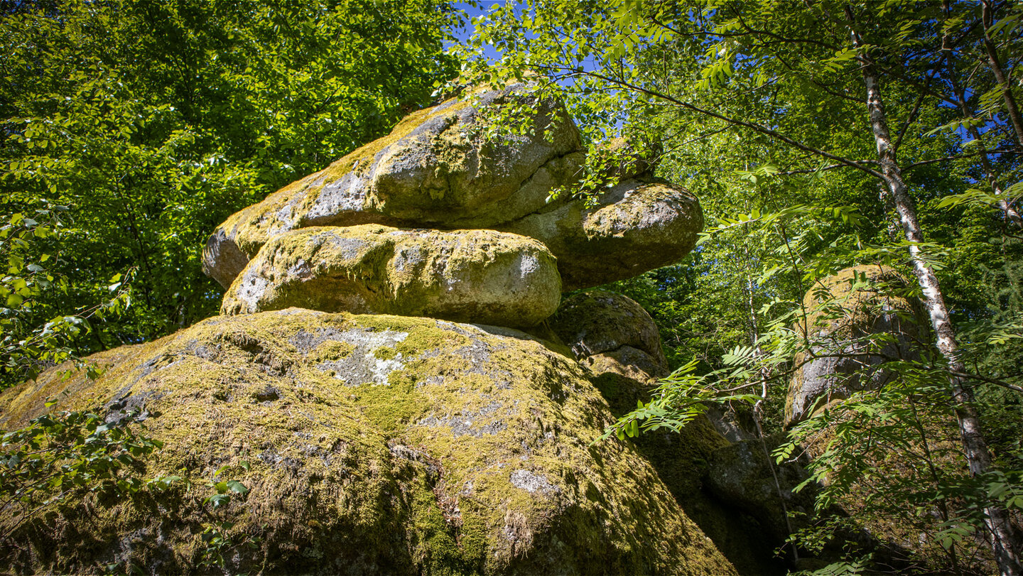 Felsen am Katzenschrofen im Nordschwarzwald