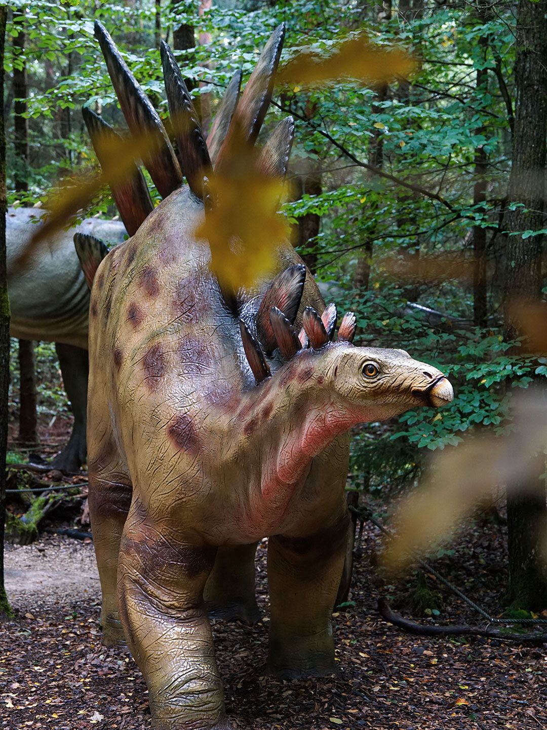 Stegosaurier im Dinosaurierpark Museum Altmühltal