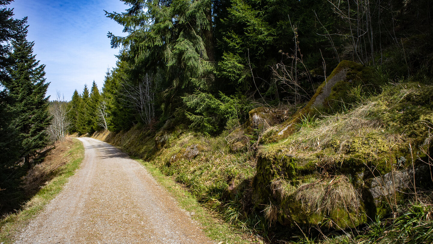 Wanderroute auf dem Buchkopfweg