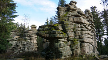 die Drei-Brüder-Felsen sind aus jeder Perspektive ein grandioser Anblick