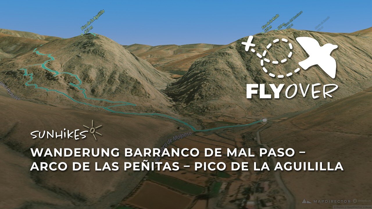 Zum berühmten Felsentor Fuerteventuras: Vom Arco de las Peñitas zum Pico de la Aguililla – Flyover