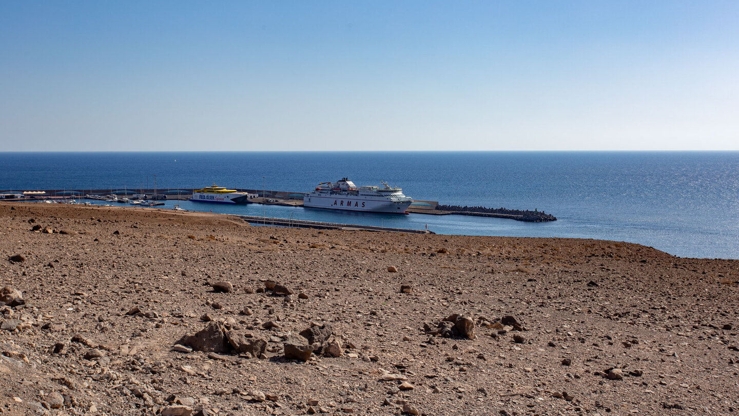 der Hafen von Morro Jabe