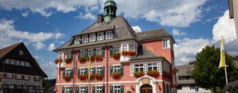 das Rathaus von Lenzkirch