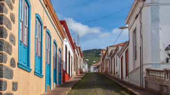 malerische Gasse in Garafía