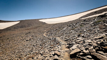 Wanderweg Siete Lagunas in der Sierra Nevada