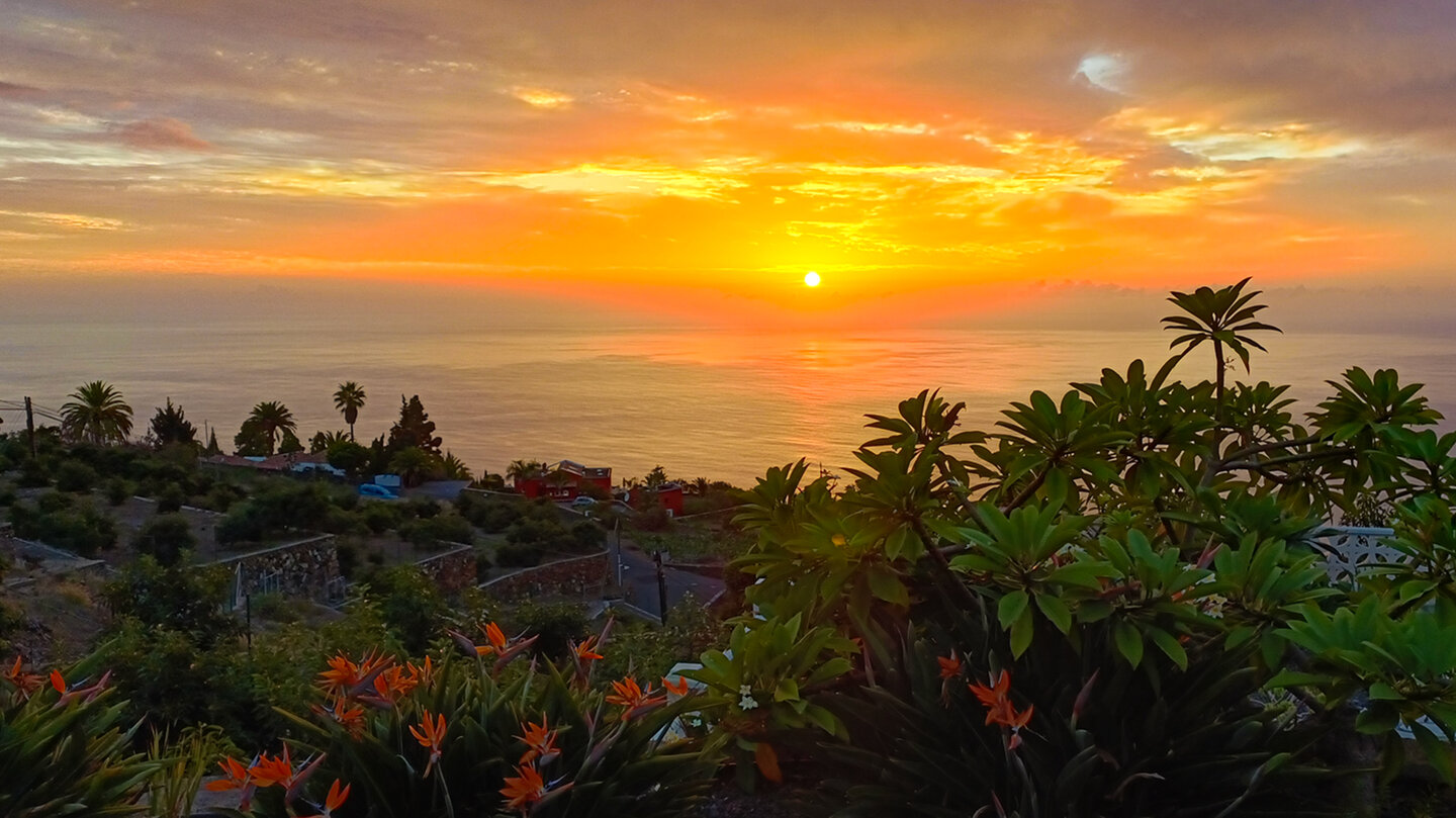 Sonnenuntergang bei Tijarafe