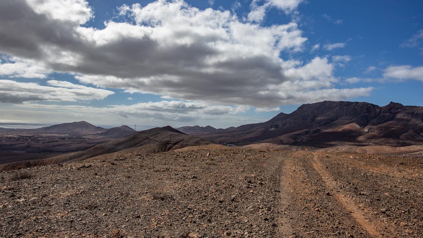 Piste zum Morro del Jorao auf Fuerteventura