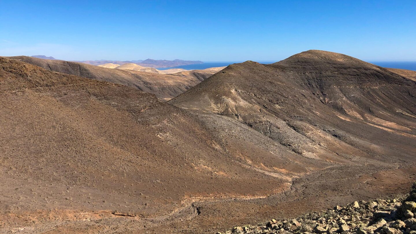 Aussicht zur Degollada del Moro
