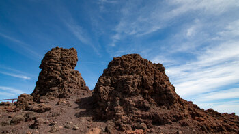 Felsformation am Gipfel des Roque de los Muchachos