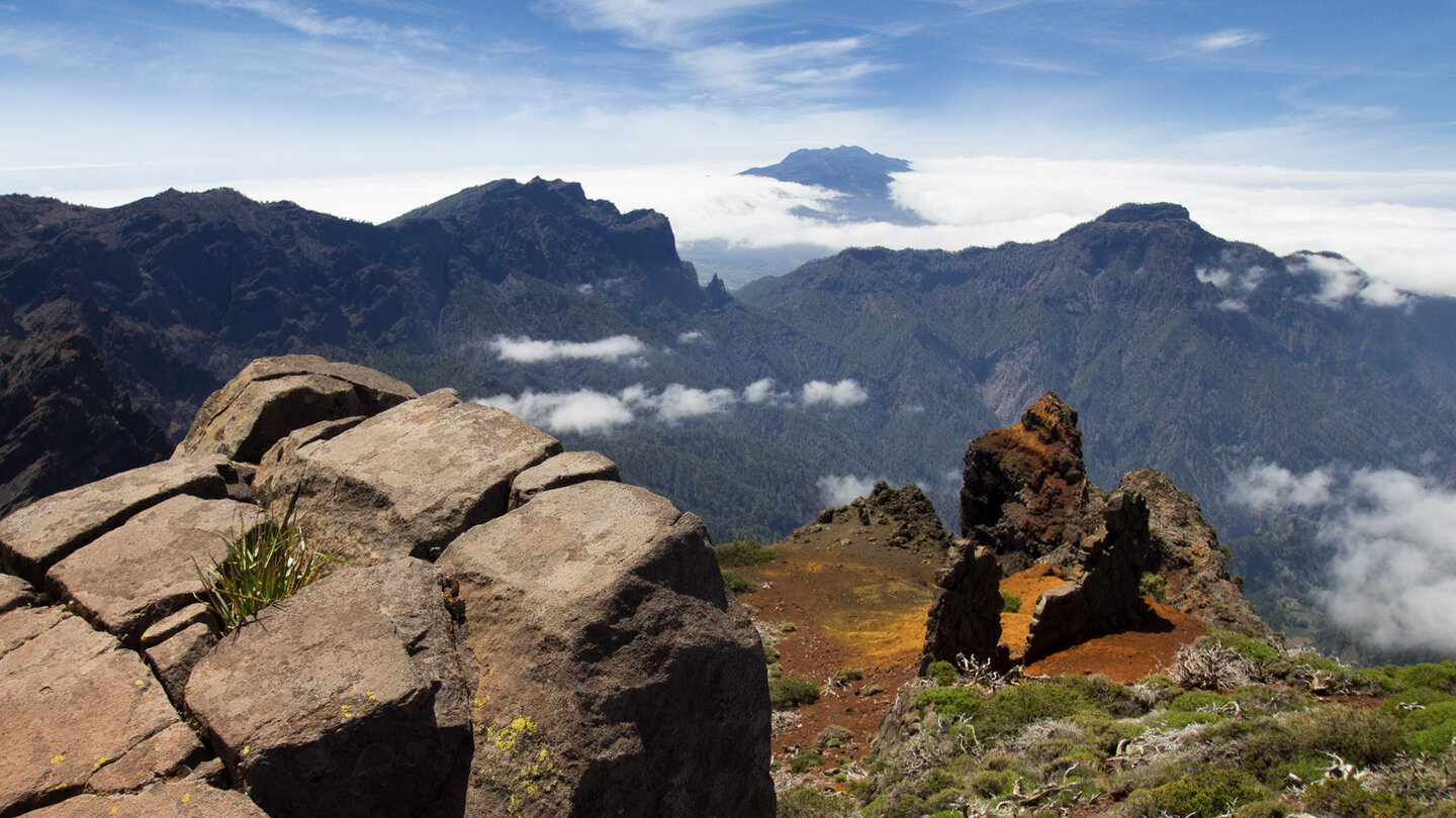 Blick auf die Cumbre Vieja