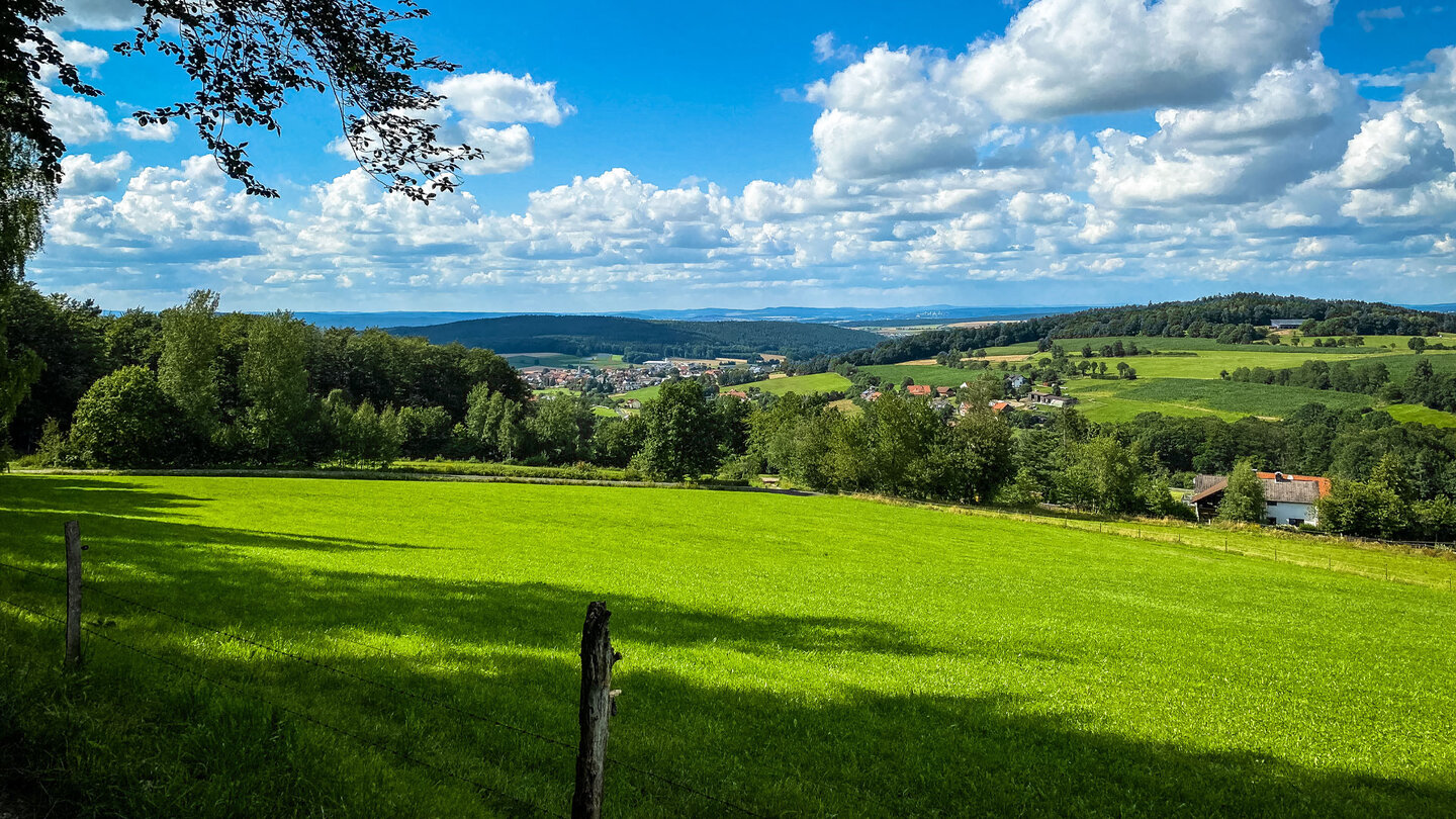 herrlicher Ausblick über das Ebersburger Umland Blick über das Ebersburger Umland