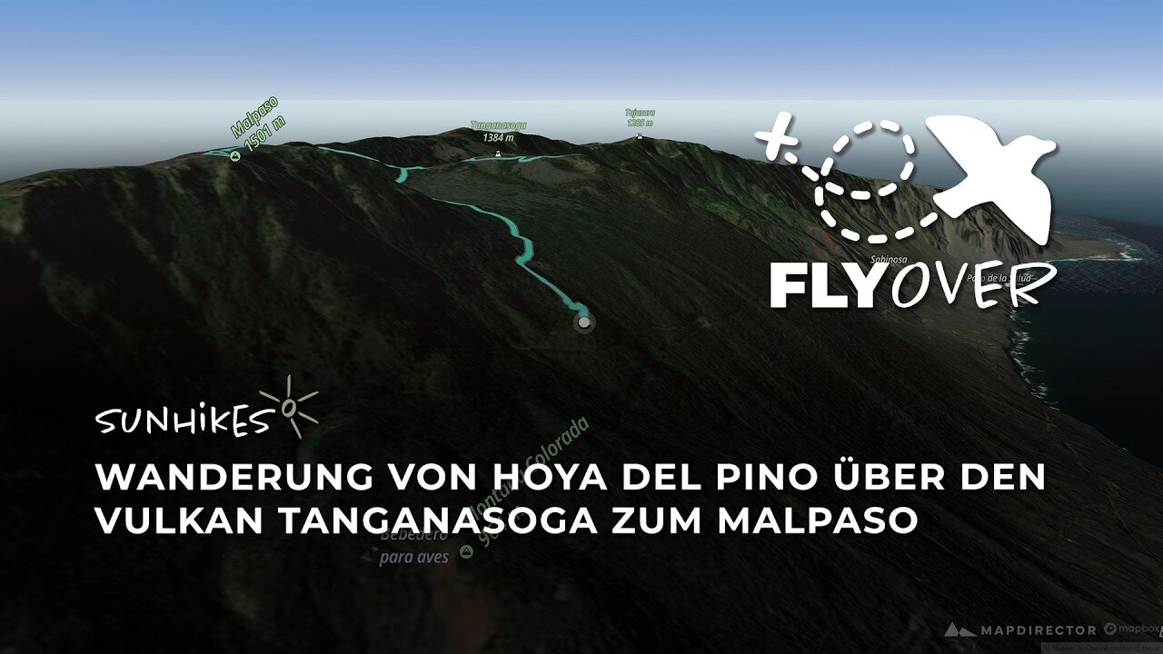 Vom Lorbeerwald zum Inselgipfel: Die Malpaso-Tour auf El Hierro im 3D-Flyover