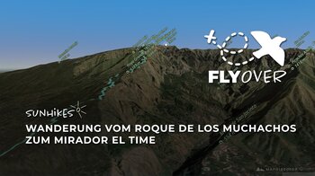Gigantischer Abstieg über die Wolken: Vom Inselgipfel zum Mirador El Time im 3D-Flyover