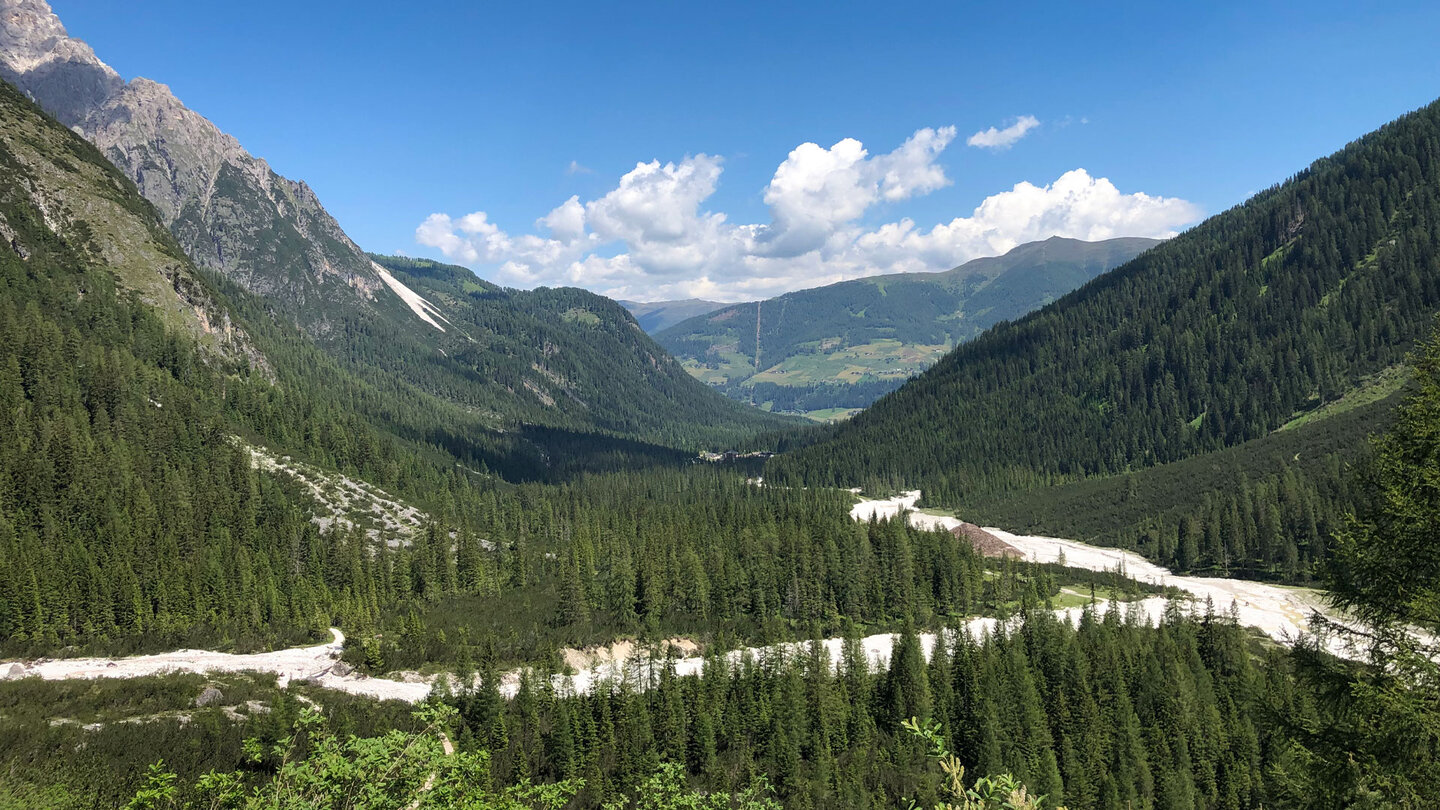 das Fischleintal in den Sextner Dolomiten