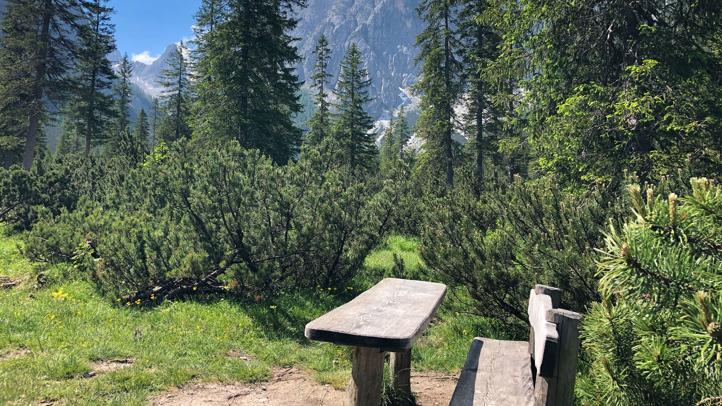 Rastplatz mit Aussicht