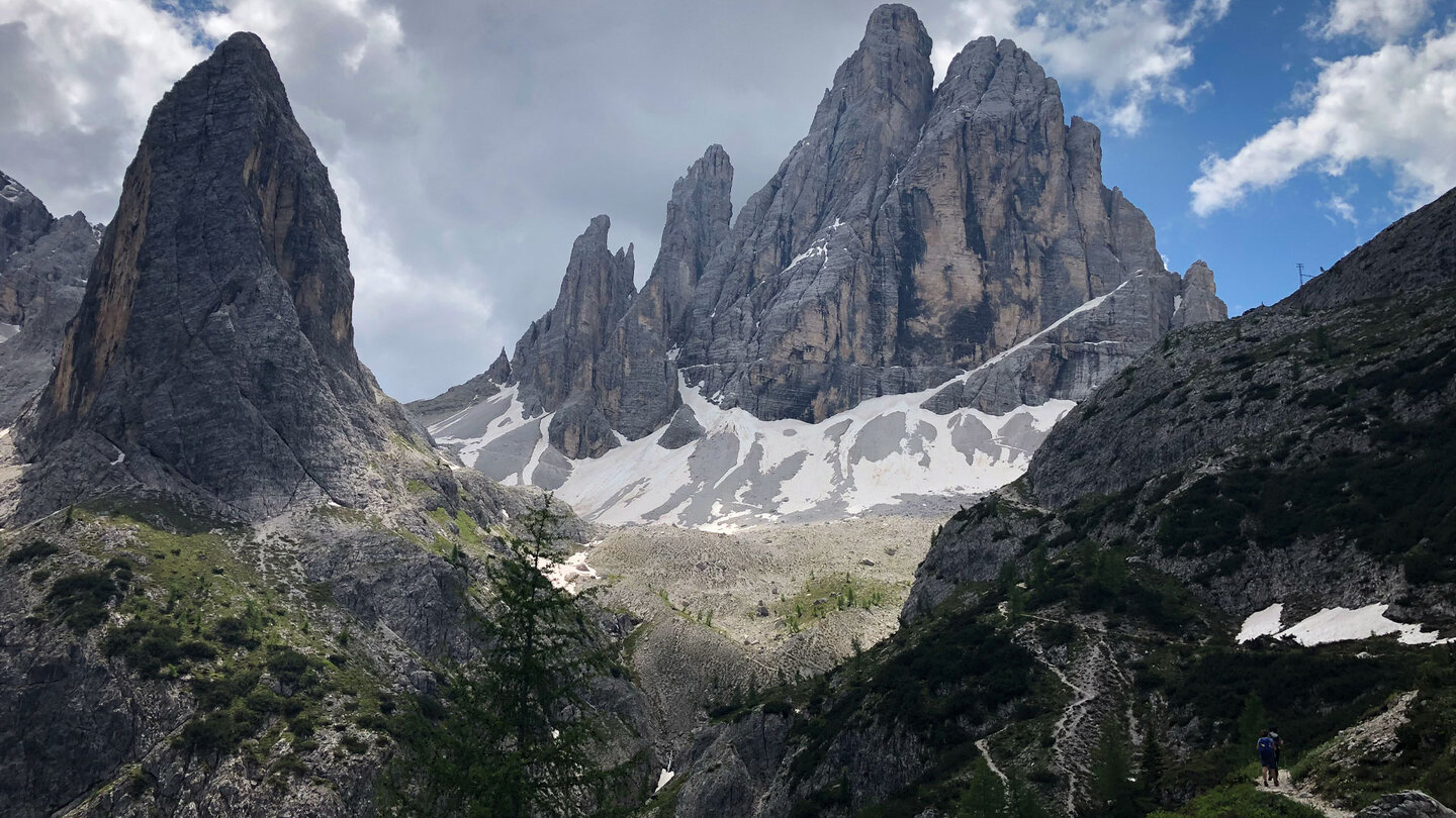Monte Giralba di Sopra und der Zwölferkofel