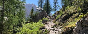 Bergwanderweg zur Zsigmondyhütte