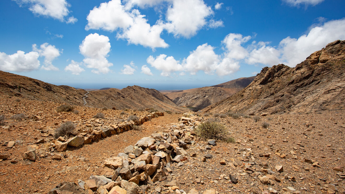 Blick vom Granadillo-Pass auf den Atlantikun